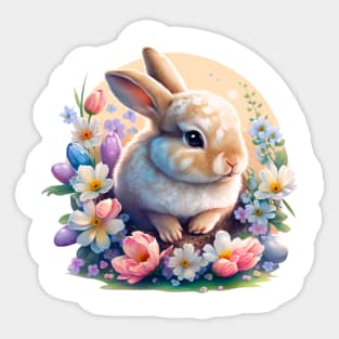 Easter Bunny Sticker